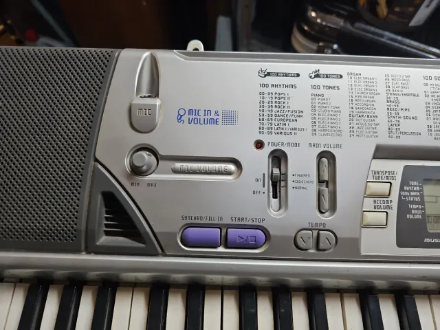 Órgano Casio CTK-496