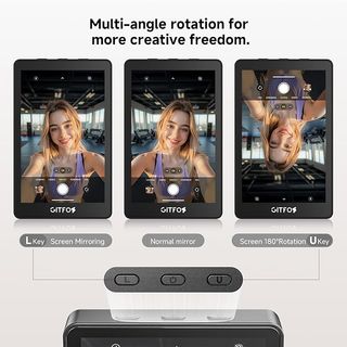 Gitfos Vlog Pantalla selfie grabación 4K 30fps