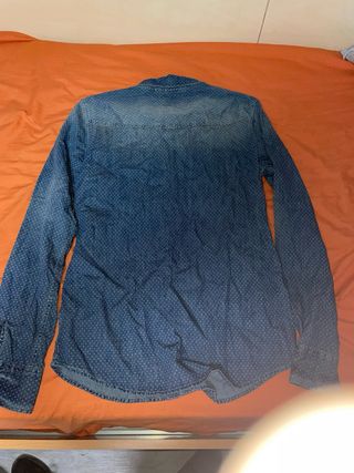 Camisa vaquera Bershka M