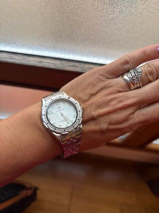 Reloj Stevenson Plata y Blanco