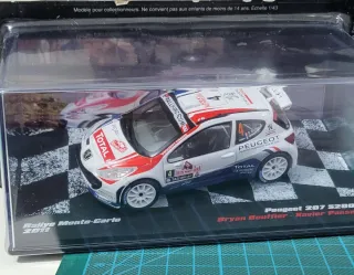 Peugeot 207 S2000 1/43 Rally Monte-Carlo