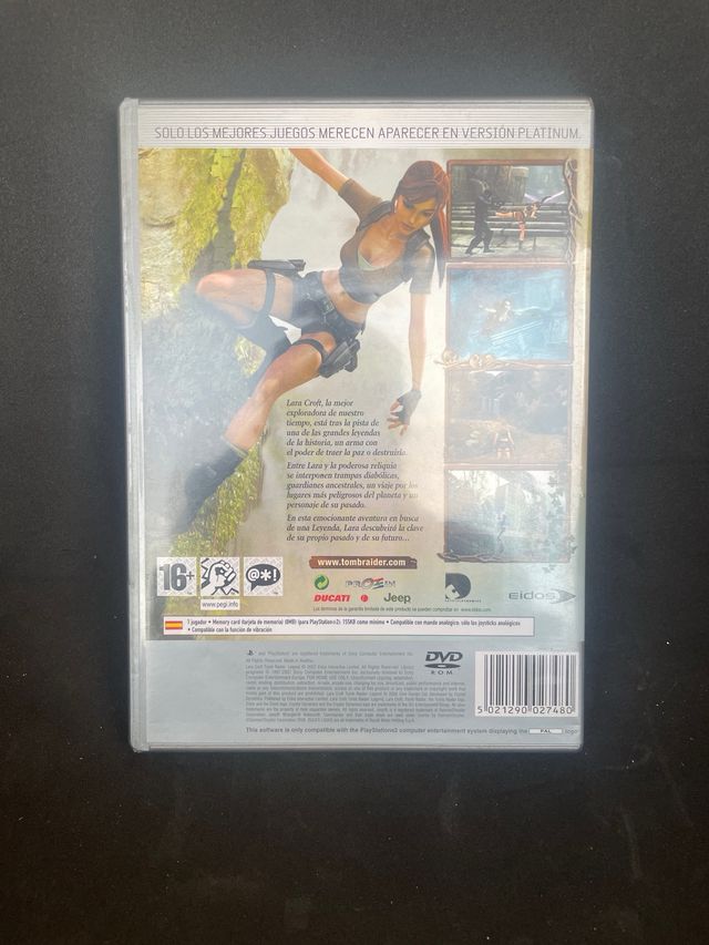 Lara Croft Tomb Raider Legend PS2 PAL