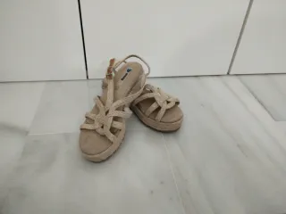 Sandalias Mustang Beige Talla 38