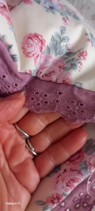 Trapunta mezze stagioni floreale