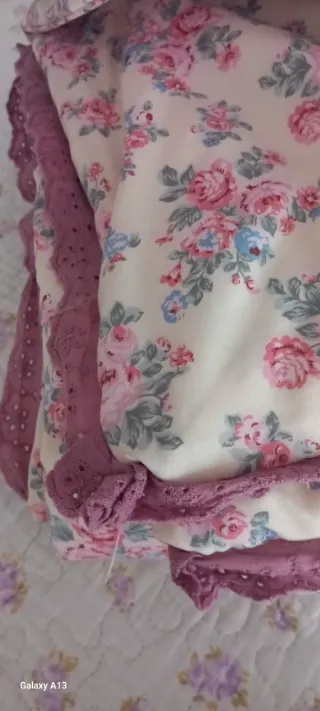 Trapunta mezze stagioni floreale