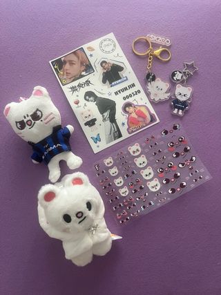 Hyunjin Jiniret SKZOO Peluche y Llavero