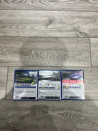 Pack 3 Juegos PS4: FC 24, FIFA 18, FIFA 20