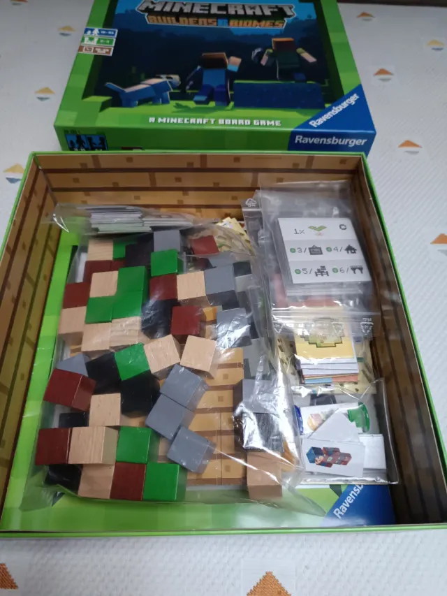 Juego de mesa Minecraft Builders & Biomes