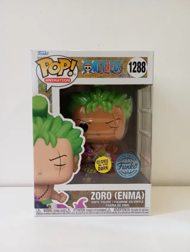 Funko Pop! Zoro Enma 1288 One Piece Glows Dark