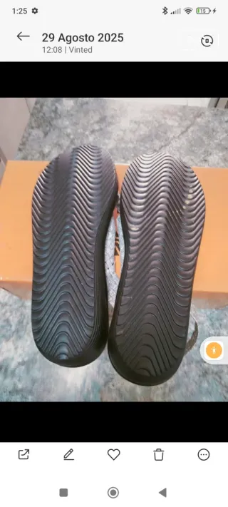 Sandalias plateadas MONROY sin estrenar