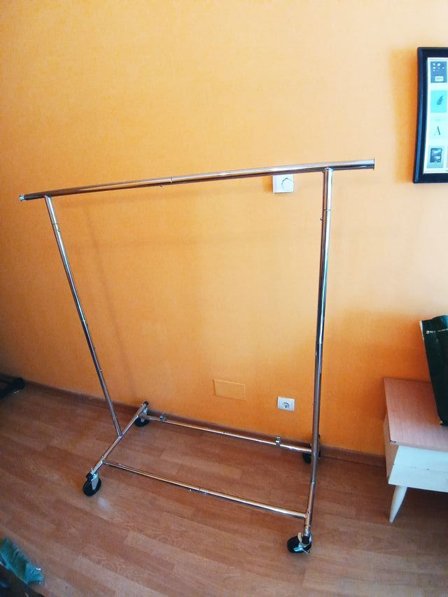 Burro Perchero de Acero Inoxidable Resistente con