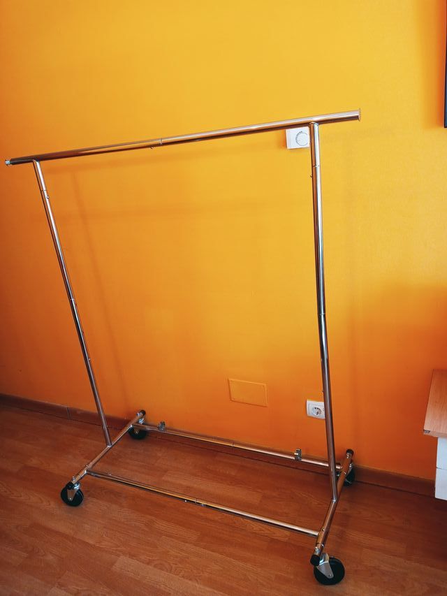 Burro Perchero de Acero Inoxidable Resistente con