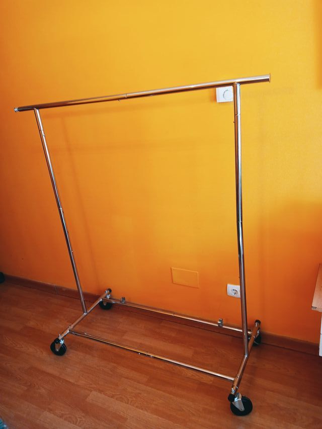 Burro Perchero de Acero Inoxidable Resistente con