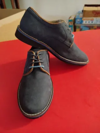 Zapatos de vestir azul marino T/35