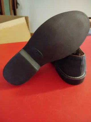 Zapatos de vestir azul marino T/35