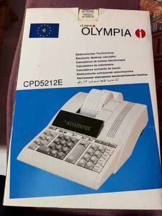 Calculadora Olympia CPD5212E