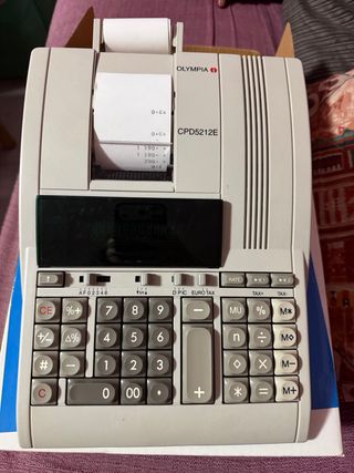 Calculadora Olympia CPD5212E