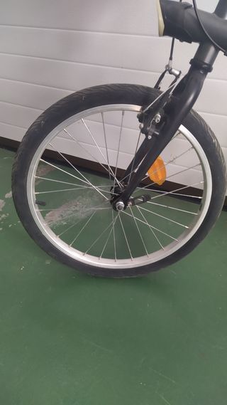 Bicicleta Plegable B'TWIN Negra