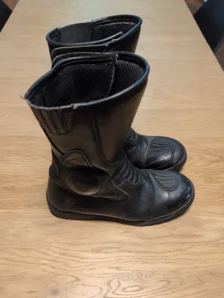 Botas de moto FFCCS con accesorios