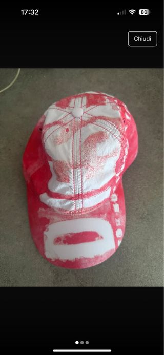 Cappello Diesel rosso