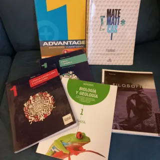 Lengua, matemáticas, biología, fisica BACHILLERATO