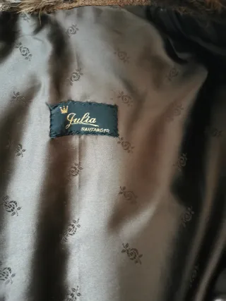 Abrigo señora marrón talla M/L