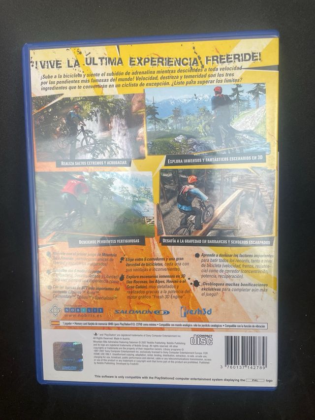 Mountain Bike Adrenaline PS2 (Español)
