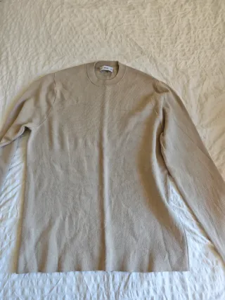 Camisa Zara/Mango Beige Talla M