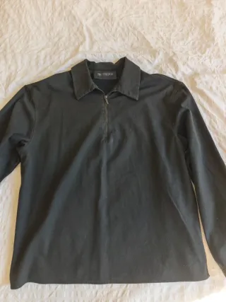 Camisa Zara/Mango Beige Talla M