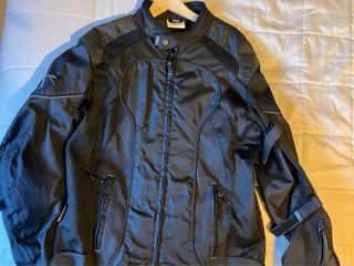 Chaqueta Moto Negra Hombre XL
