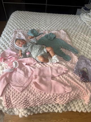 Bebé Reborn Vinilo Cuerpo Tela