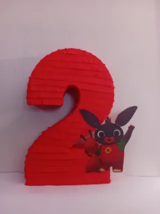 Piñata numero 2 Bing, pignatta 2 bing