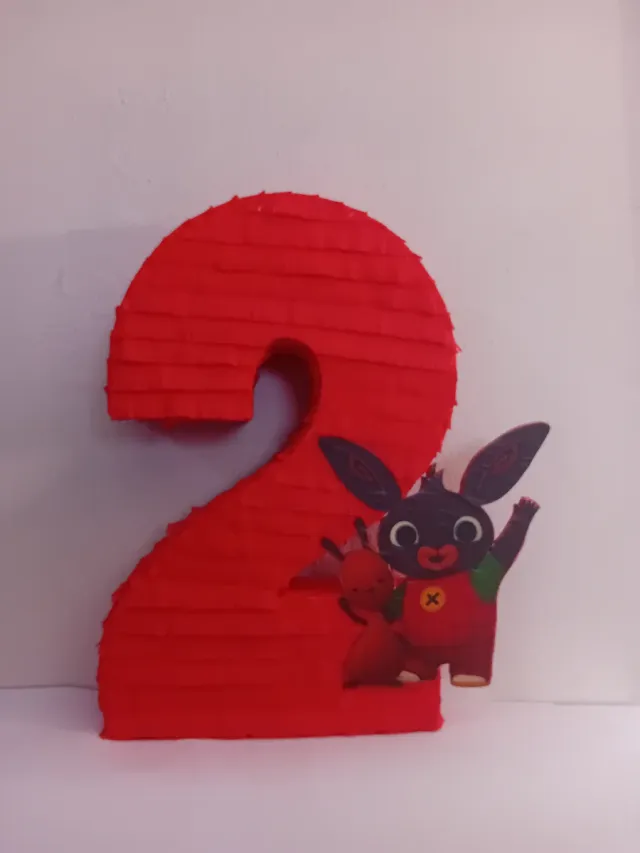 Piñata numero 2 Bing, pignatta 2 bing
