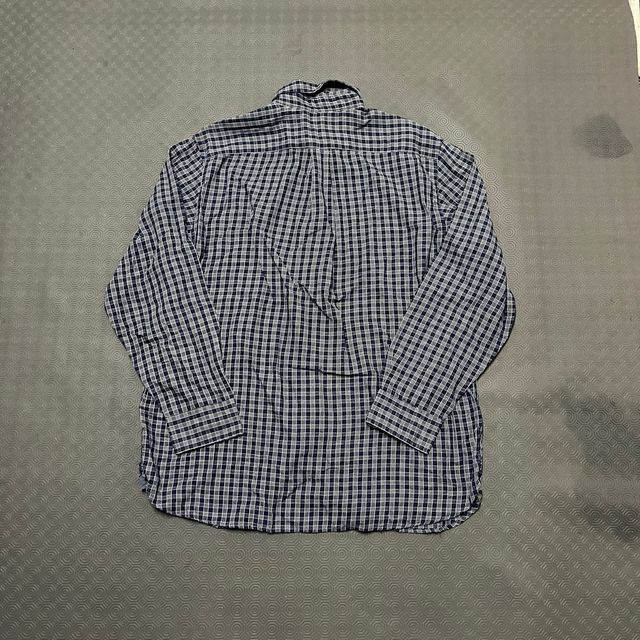 Camisa Chaps Xadrez Azul Tamanho L
