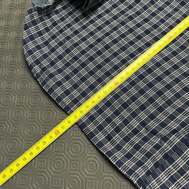 Camisa Chaps Xadrez Azul Tamanho L