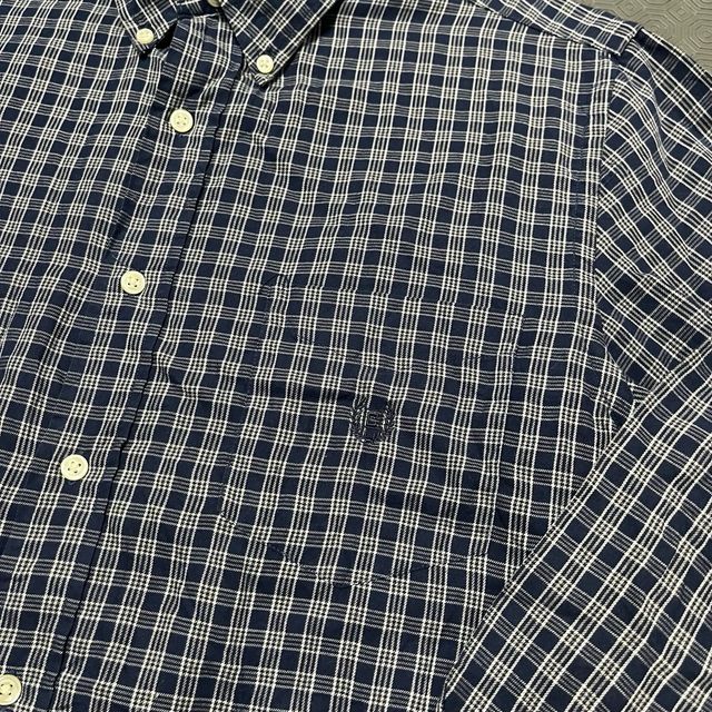 Camisa Chaps Xadrez Azul Tamanho L