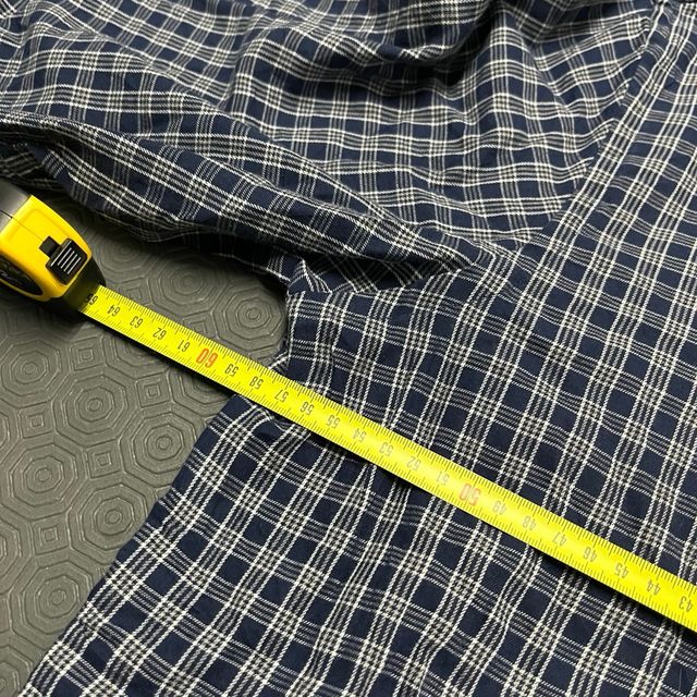 Camisa Chaps Xadrez Azul Tamanho L