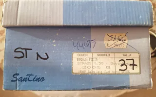 Sandalias Santino Negras, con tirita de brillantes