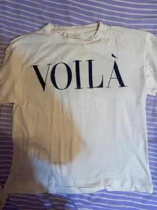 Camiseta Zara VOILÀ Talla S