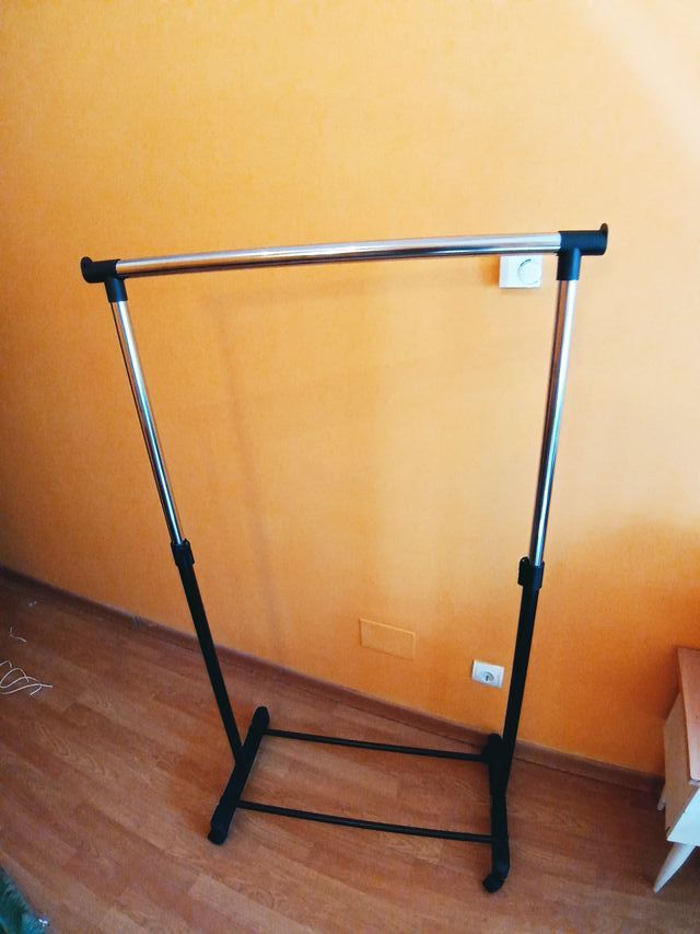 Burro Ropa con Ruedas Extensible