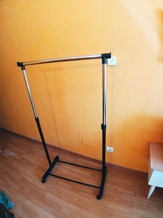 Burro Ropa con Ruedas Extensible