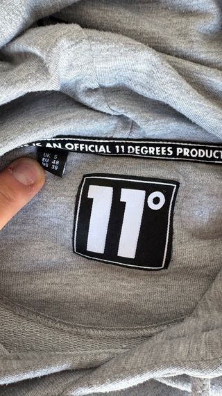 Sudadera 11 Degrees Gris