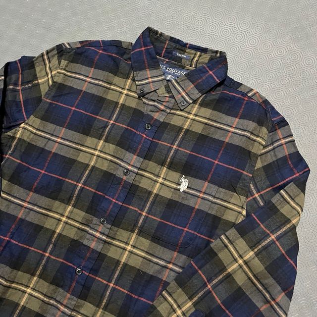 Camisa U.S. Polo Assn. Flanela Tamanho M