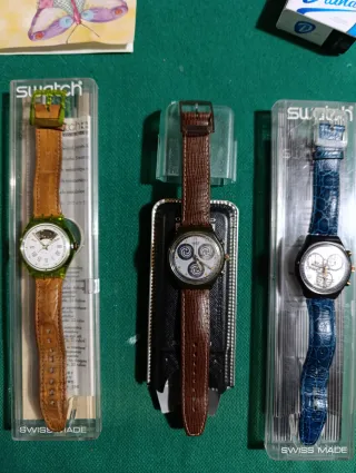 Lotto divisibile n 3 Swatch vintage