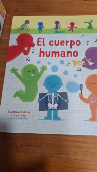 Libro y Puzzle Usborne El Cuerpo Humano 100 Piezas