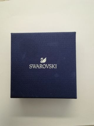 Collar y Pendientes Swarovski Azules y Plateados