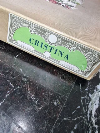 Copriletto matrimoniale vintage Cristina