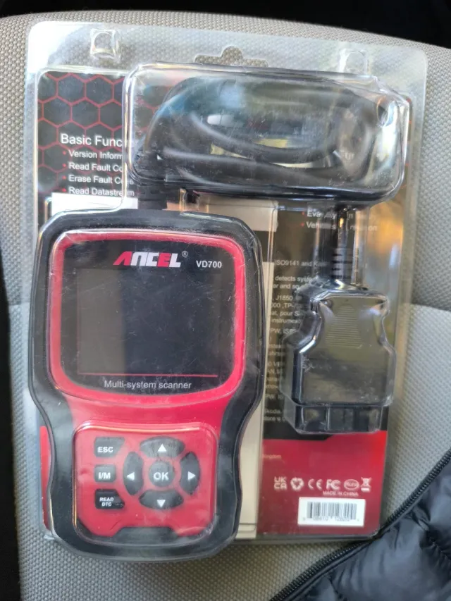 Ancel VD700 Diagnosis Grupo VW OBD2 EPB TPMS