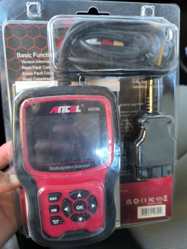 Ancel VD700 Diagnosis Grupo VW OBD2 EPB TPMS