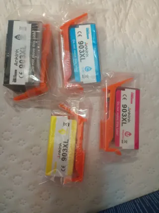 2 Cartuchos colores Tinta Ankink 903XL